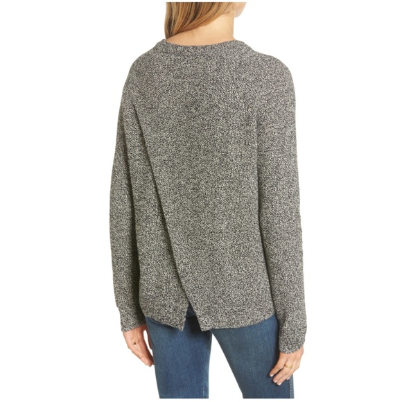 Madewell Province Cross Back Knit Pullover M - Picture 2 of 6